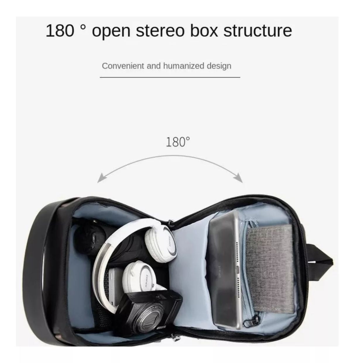 IRONBAG: Bandolera Antirrobo con Puerto USB
