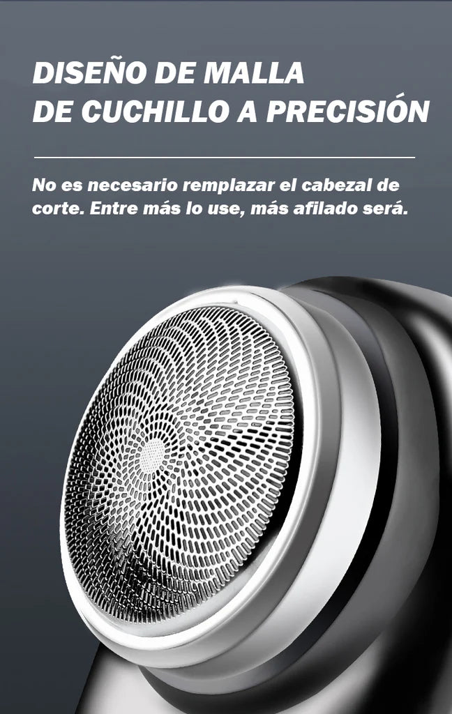 Mini Afeitadora Portátil Recargable 💈