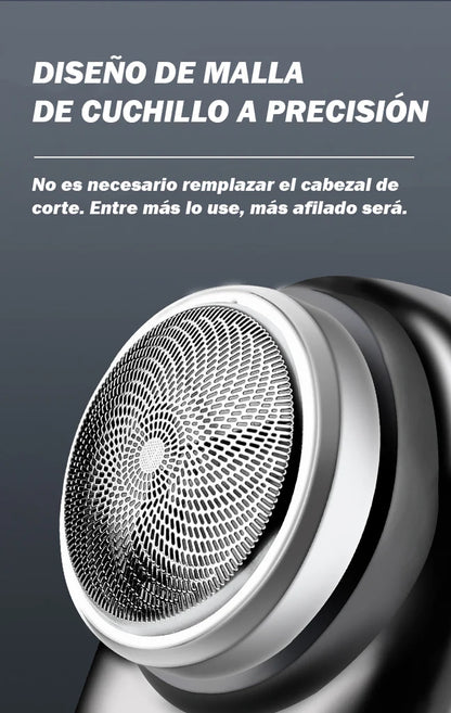 Mini Afeitadora Portátil Recargable 💈